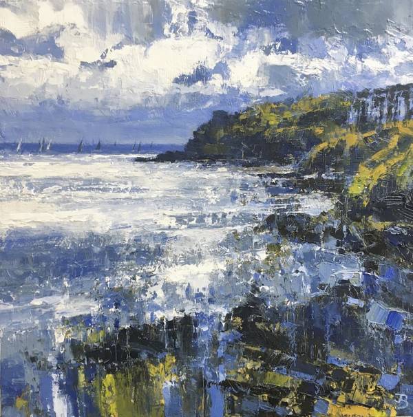 - a , Print by John Brenton, measuring 30 x 30 cm (H x W) £120